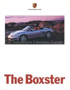 1996 PORSCHE DE BOXSTER BROCHURE ENGELS