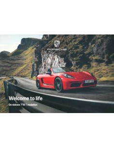 2019 PORSCHE 718 BOXSTER | CAYMAN T  PROSPEKT NIEDERLÄNDISCH