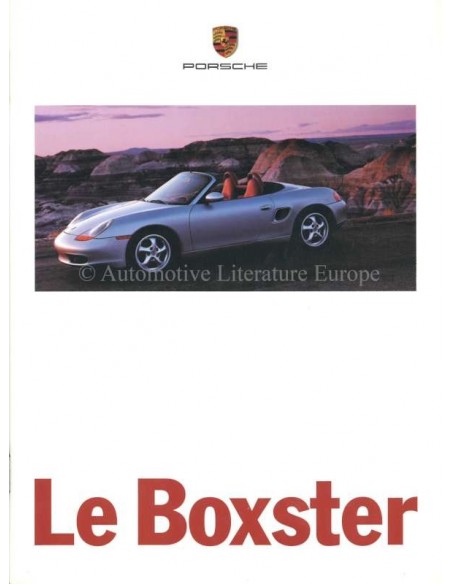 1997 PORSCHE DE BOXSTER BROCHURE FRANS
