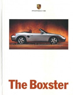1997 PORSCHE BOXSTER HARDCOVER PROSPEKT ENGLISCH