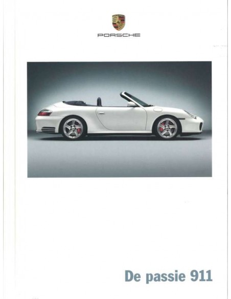 2003 PORSCHE 911 CARRERA HARDBACK BROCHURE DUTCH