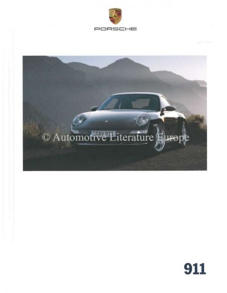 2008 PORSCHE 911 CARRERA & TARGA HARDCOVER BROCHURE DUTCH