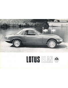 1967 LOTUS ELAN BROCHURE ENGLISH
