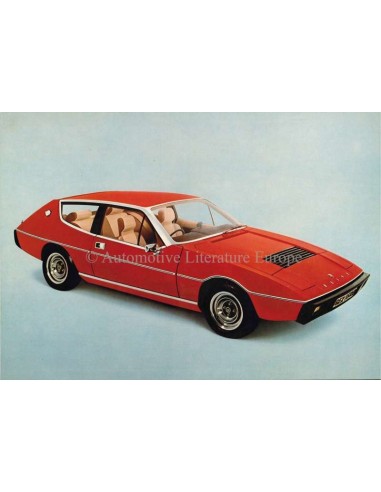 1975 LOTUS ELITE BROCHURE ENGELS