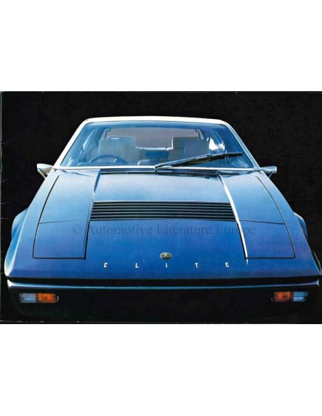 1974 LOTUS ELITE BROCHURE