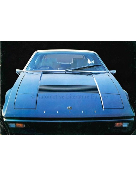 1974 LOTUS ELITE PROSPEKT