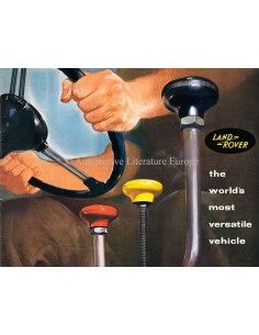 1966 LAND ROVER SERIES II & SERIES IIA BROCHURE ENGELS