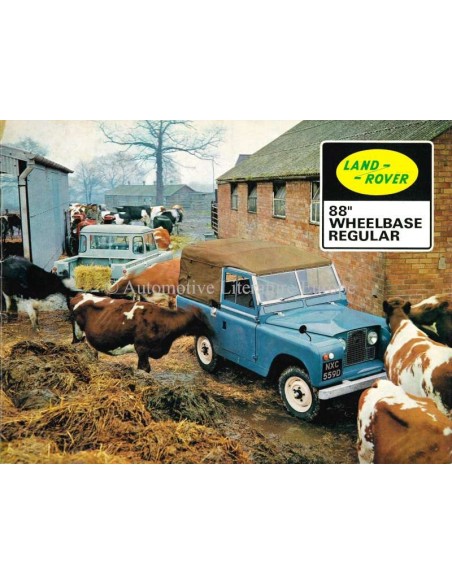 1967 LAND ROVER SERIES II & SERIES IIA BROCHURE ENGELS