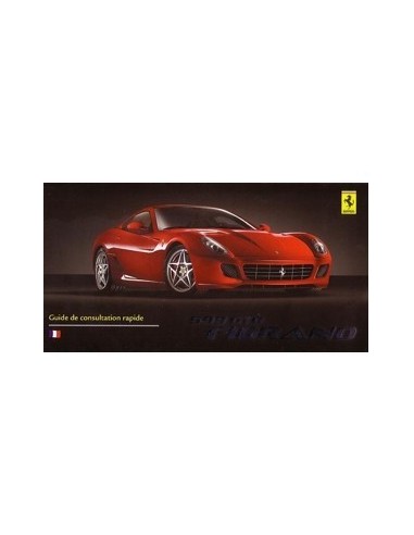 2006 FERRARI 599 GTB FIORANO INSTRUCTIEBOEKJE FRANS