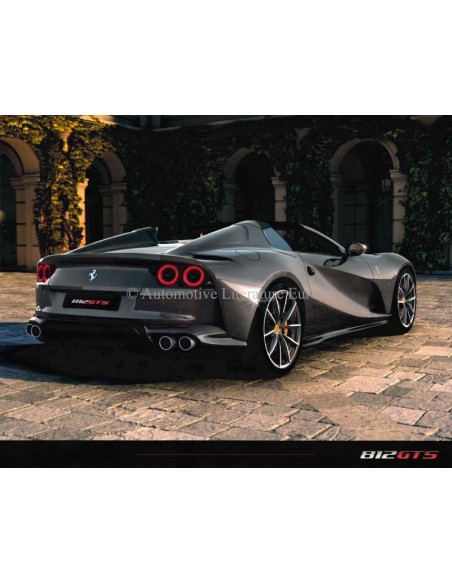 2019 FERRARI 812 GTS PORTFOLIO ENGLISCH