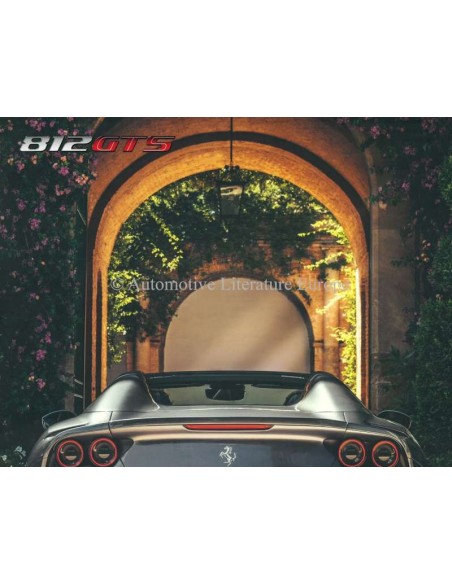 2019 FERRARI 812 GTS PORTFOLIO ENGLISCH
