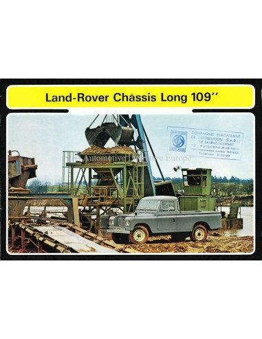 1971 LAND ROVER SERIES III BROCHURE FRANS