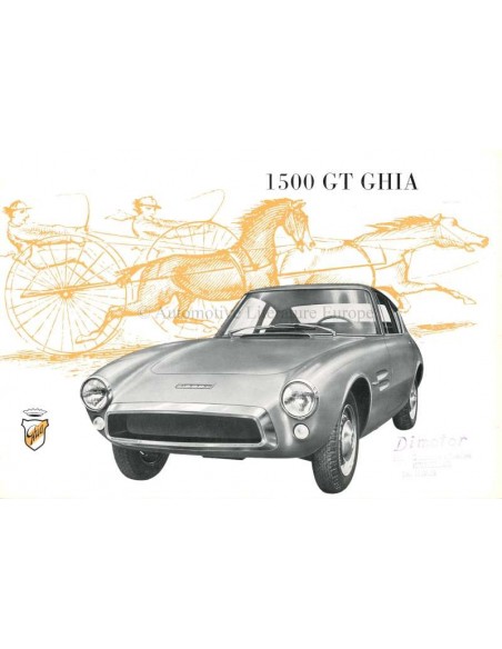 1963 GHIA 1500 GT BROCHURE