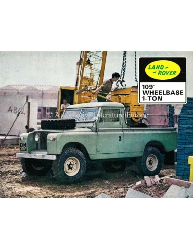 1974 LAND ROVER SERIES III BROCHURE ENGLISH