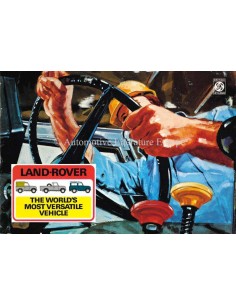 1974 LAND ROVER SERIES III PROSPEKT ENGLISCH