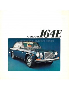 1972 VOLVO 164 E BROCHURE ENGLISH