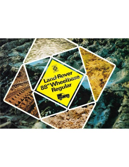 1974 LAND ROVER SERIES III PROSPEKT ENGLISCH