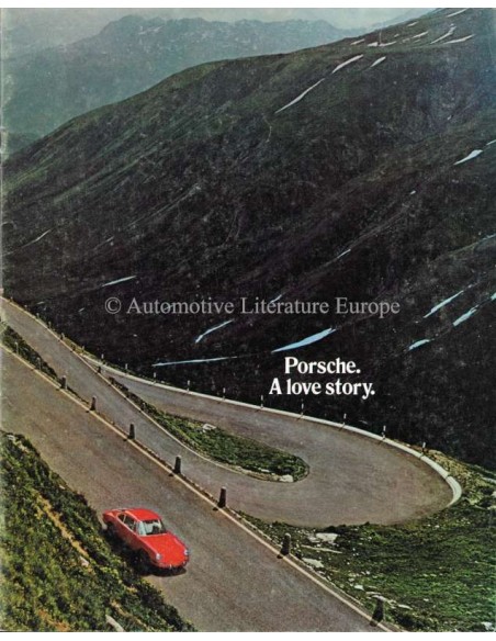 1970 PORSCHE 911 BROCHURE ENGLISH (US)