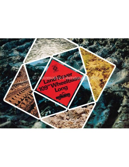 1974 LAND ROVER SERIES III BROCHURE ENGLISH