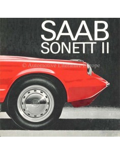 1966 SAAB SONETT BROCHURE ENGLISH