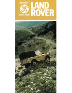 1974 LAND ROVER SERIES III PROSPEKT ENGLISCH