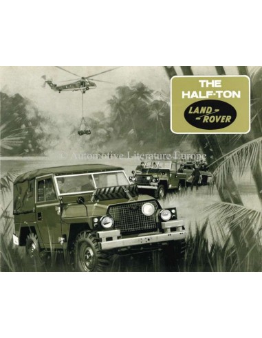 1978 LAND ROVER SERIES III LIGHTWEIGHT PROSPEKT ENGLISCH