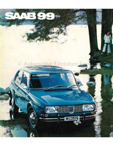 1970 SAAB 99 BROCHURE NEDERLANDS