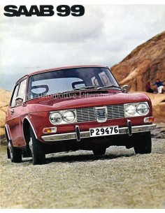 1969 SAAB 99 PROSPEKT NIEDERLANDISCH