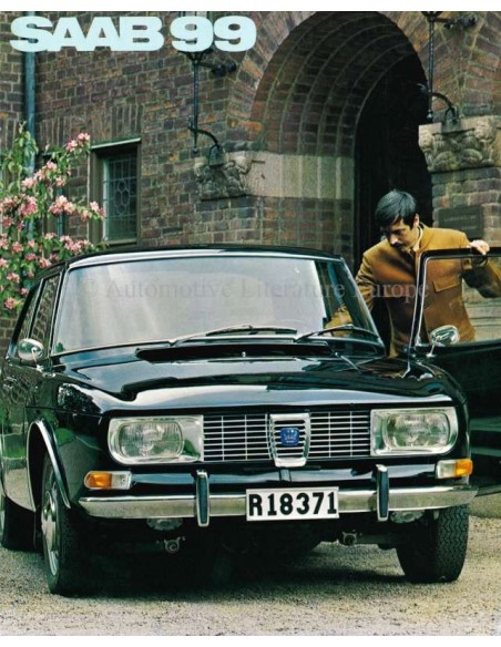 1969 SAAB 99 PROSPEKT NIEDERLANDISCH