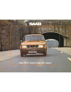 1975 SAAB 99 PROSPEKT NIEDERLANDISCH