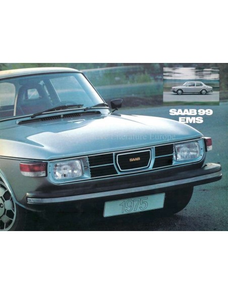 1975 SAAB 99 EMS PROSPEKT NIEDERLANDISCH