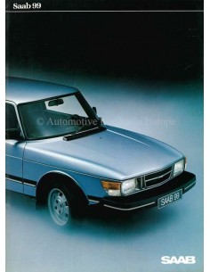 1983 SAAB 99 PROSPEKT NIEDERLANDISCH