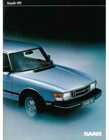 1983 SAAB 99 PROSPEKT NIEDERLANDISCH