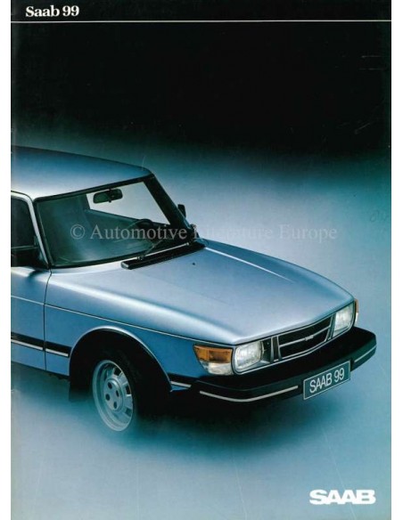 1983 SAAB 99 BROCHURE DUTCH