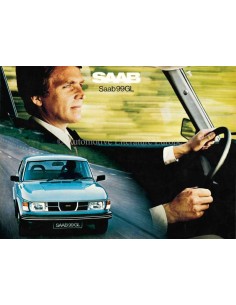 1977 SAAB 99 GL BROCHURE NEDERLANDS