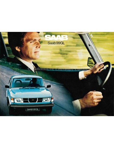 1977 SAAB 99 GL BROCHURE DUTCH