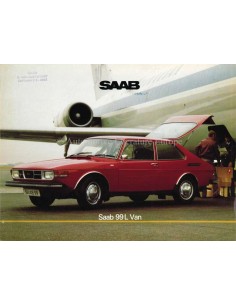 1976 SAAB 99L VAN PROSPEKT NIEDERLANDISCH
