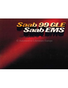 1976 SAAB 99 GLE / EMS BROCHURE NEDERLANDS