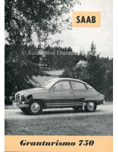 1961 SAAB 96 GRANTURISMO 750 PROSPEKT ENGLISCH (USA)
