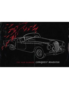 1955 DAIMLER CONQUEST ROADSTER PROSPEKT ENGLISCH