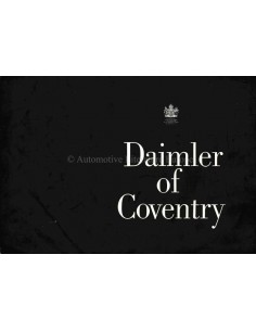 1970 DAIMLER SOVEREIGN / LIMOUSINE BROCHURE ENGELS