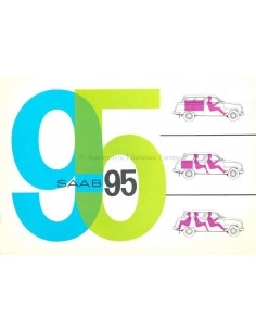 1963 SAAB 95 BROCHURE ENGELS (USA)