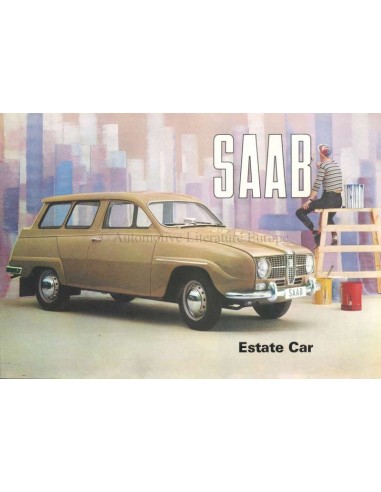 1964 SAAB 95 BROCHURE ENGLISH (US)