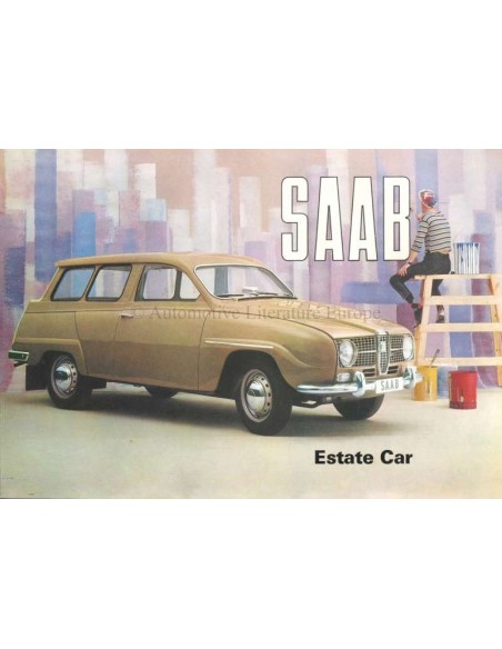 1964 SAAB 95 BROCHURE ENGLISH (US)