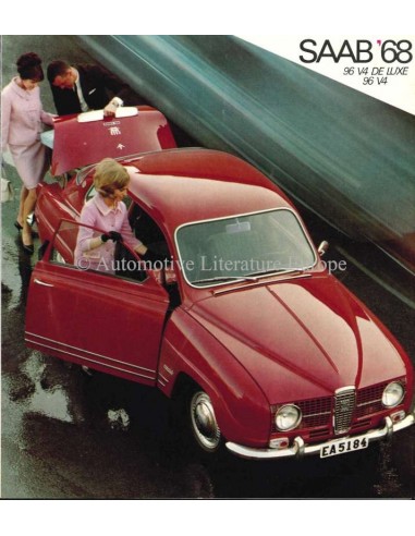 1968 SAAB 96 PROSPEKT NIEDERLANDISCH