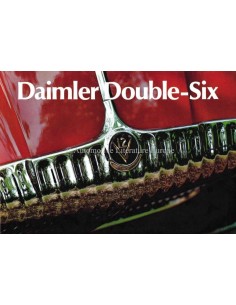 1972 DAIMLER DOUBLE-SIX PROSPEKT ENGLISCH