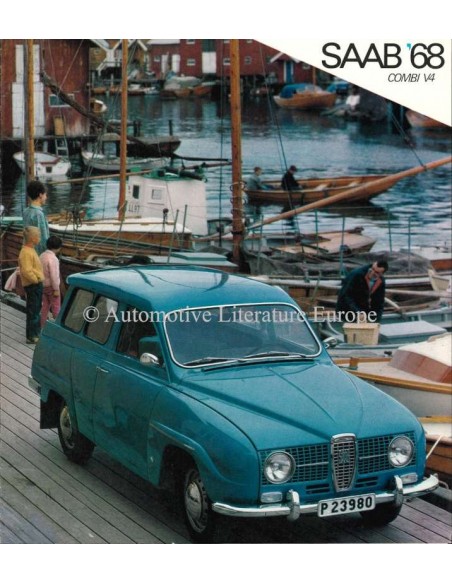 1968 SAAB 96 BROCHURE NEDERLANDS