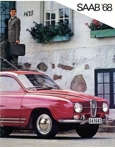 1968 SAAB BROCHURE DUTCH