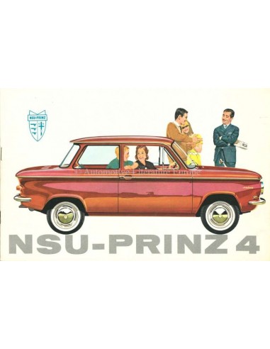 1961 NSU PRINZ 4 BROCHURE DUTCH