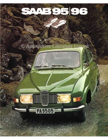 1972 SAAB 95 96 PROSPEKT NIEDERLANDISCH